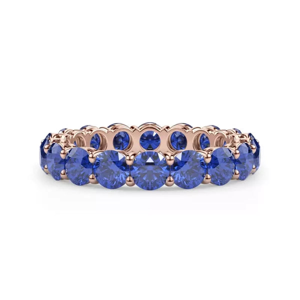 Classic Sapphire Eternity Band