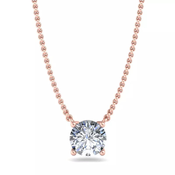 Zariah Solitaire Pendant